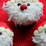 Mikulás cupcake