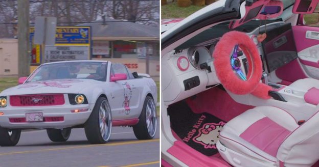 Hello Kitty Ford Mustang